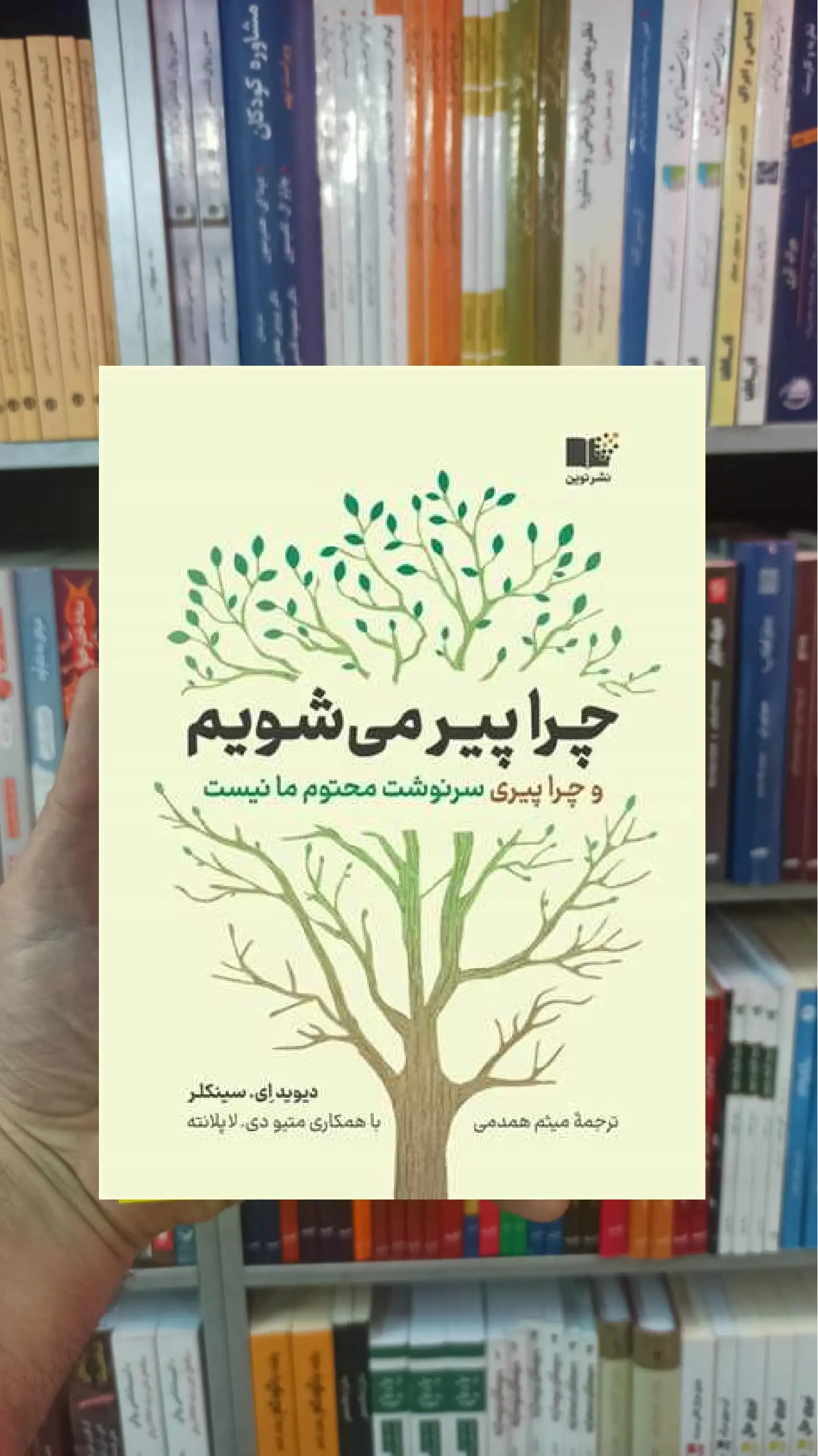 چرا پیر می شویم نشرنوین