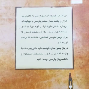 فارسی عمومی فتوحی سخن