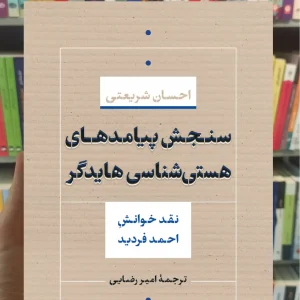 سنجش پیامدهای هستی شناسی هایدگر احسان شریعتی نشر نی