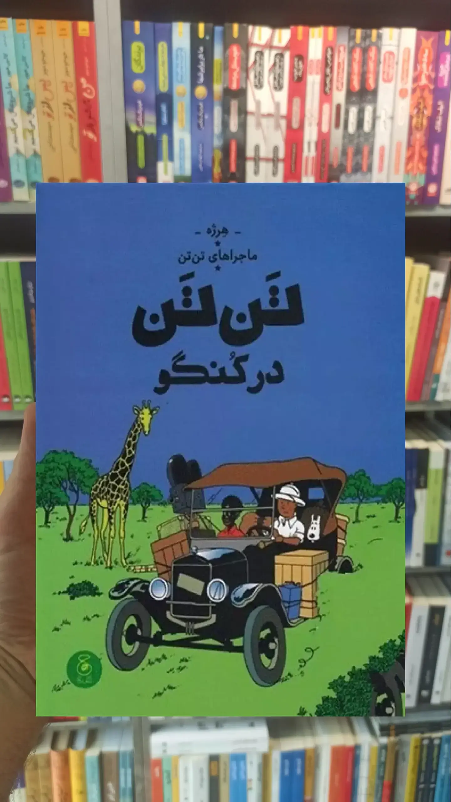تن تن در کنگو چشمه