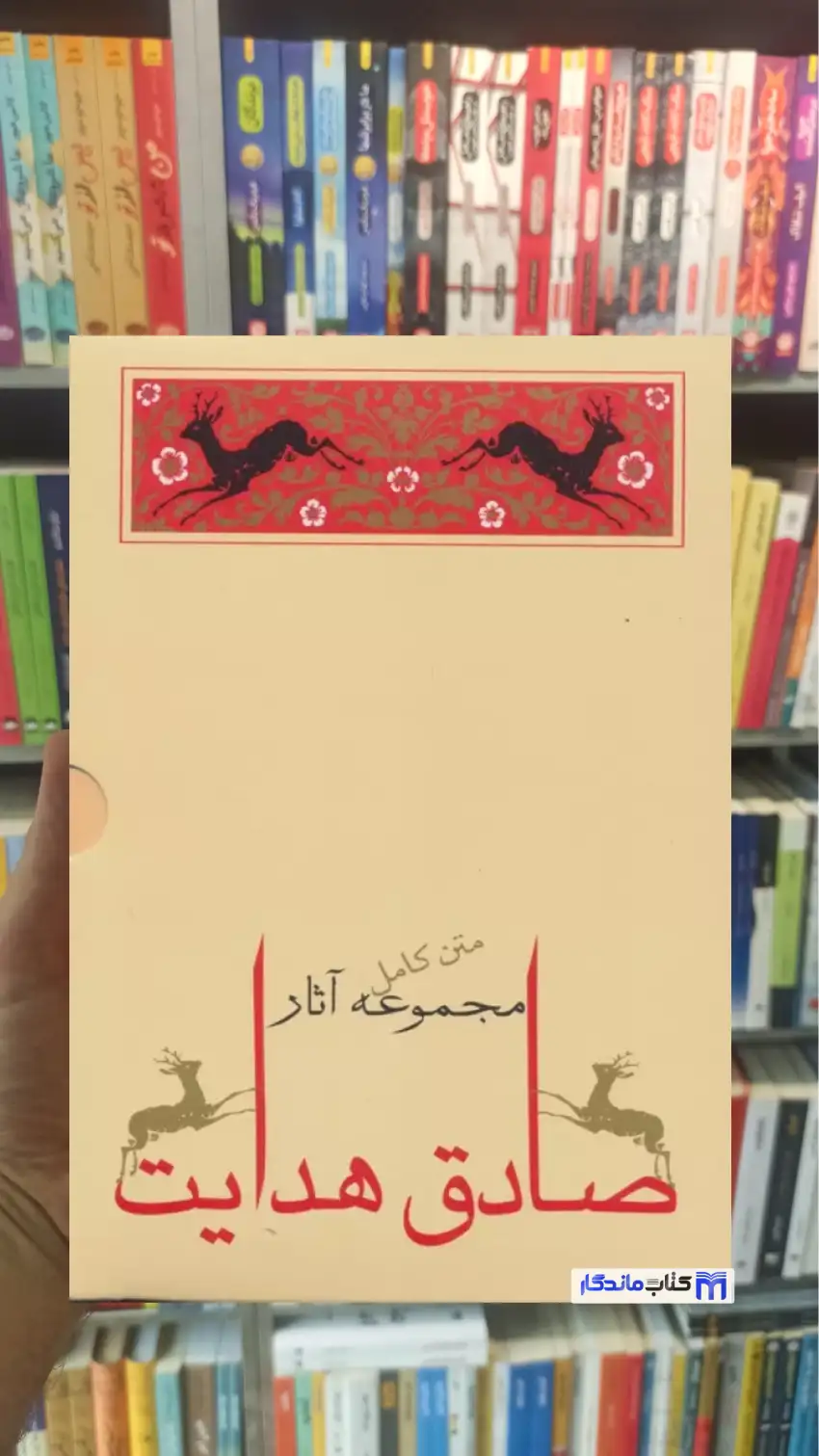 مجموعه آثار صادق هدایت 10 جلدی با قاب جامه دران